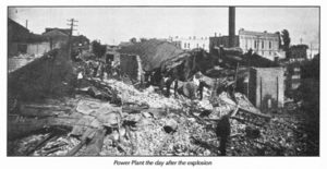 after-explosion Power Plant after Explosion
